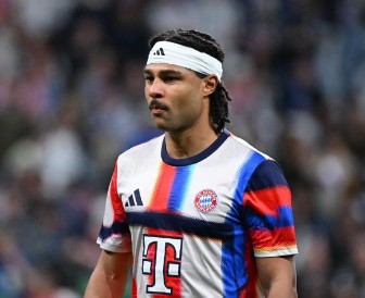 Serge Gnabry out