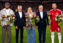 Un trio honoré à l’Allianz Arena