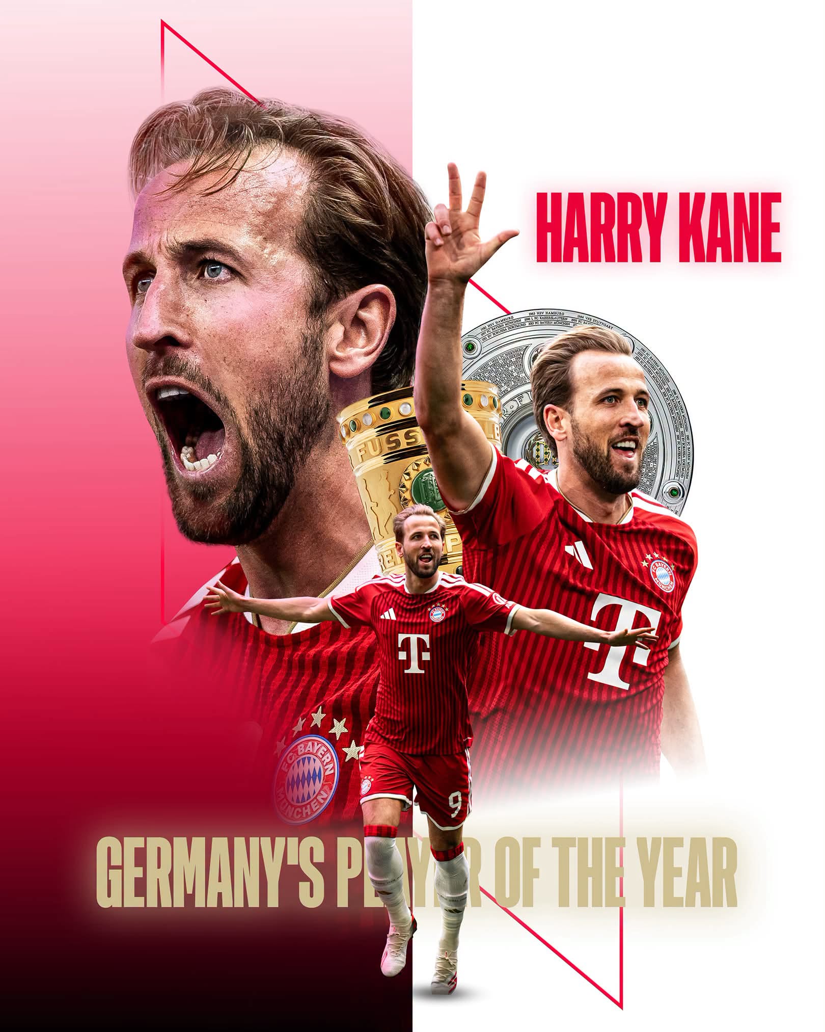 Kane, Kompany, Gwinn : le triplé historique de Bayern aux trophées Kicker 2025/26