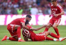 Eberl rassure sur l’état de Jamal Musiala après son évanouissement Eberl rassure sur l'état de Jamal Musiala après son évanouissement