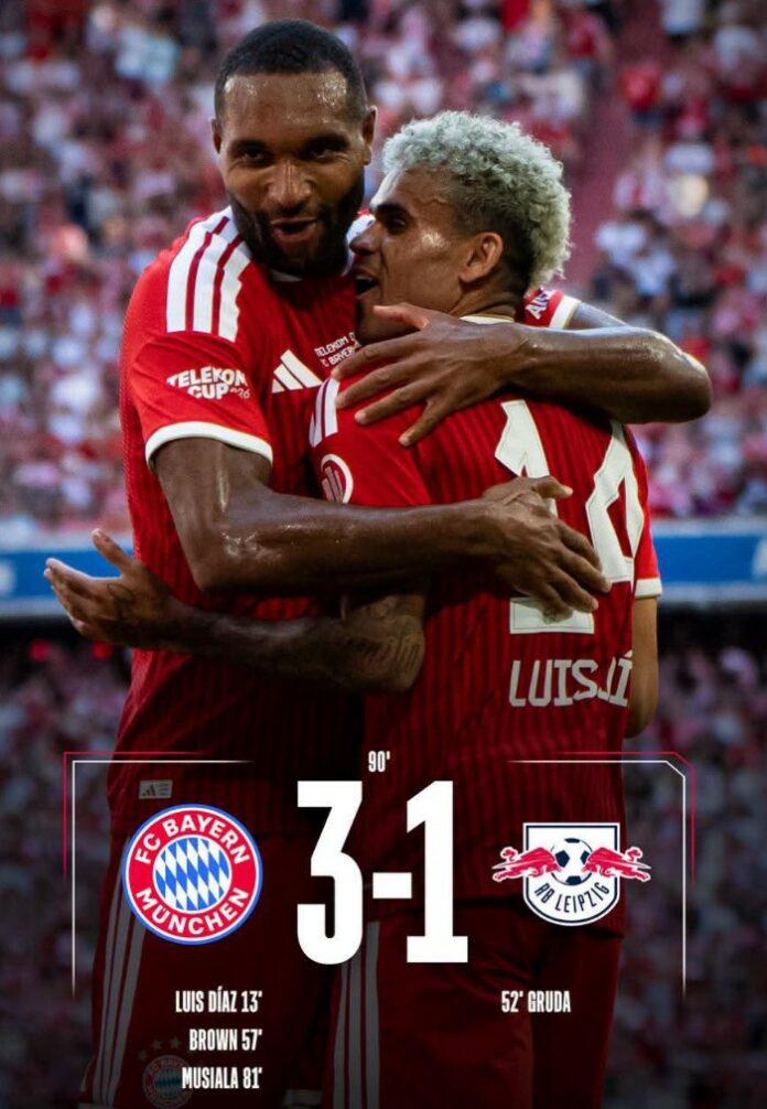 Compte-rendu : Bayern Munich vs RB Leipzig